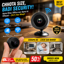 “A9 Mini Camera – Wireless HD Security with Night Vision & Live View”